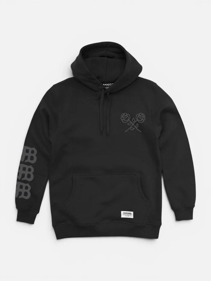 Buzo Familyarg x Brand & Co Black Blossom Negro