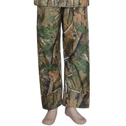 Camo Double-deck Fishing Coat Waterproof Suit Hooded Raincoat - GhillieSuitShop
