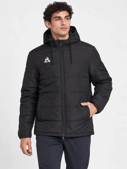 Campera Le Coq Sportif Lcs Ts Short Jacket Black — vista principal