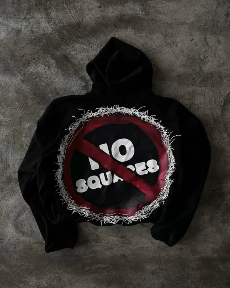 Cartoon Graphic Printed Hoodie