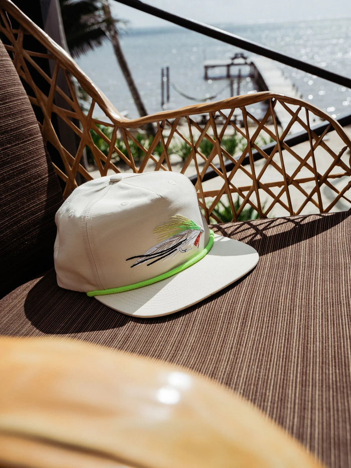 Clouser Fly Hat- Ivory