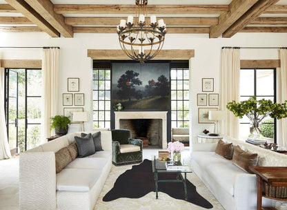 Dark Brindle Cowhide Rug #B9378