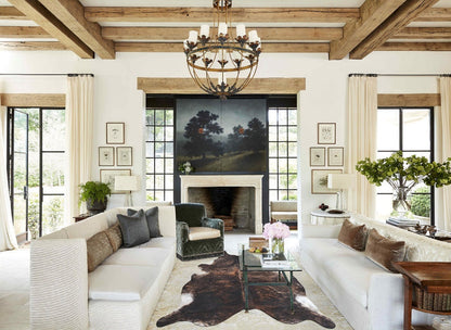 Dark Brindle Cowhide Rug #B9109
