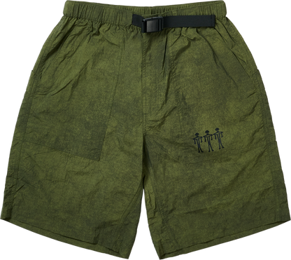 DOGU TRAIL SHORTS TEXTURED OLIVE