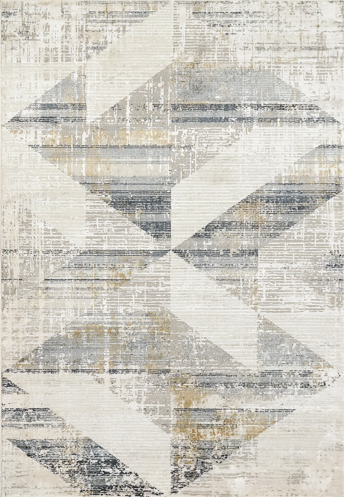 Dynamic Rugs QUARTZ 27072-155 Ivory Rug