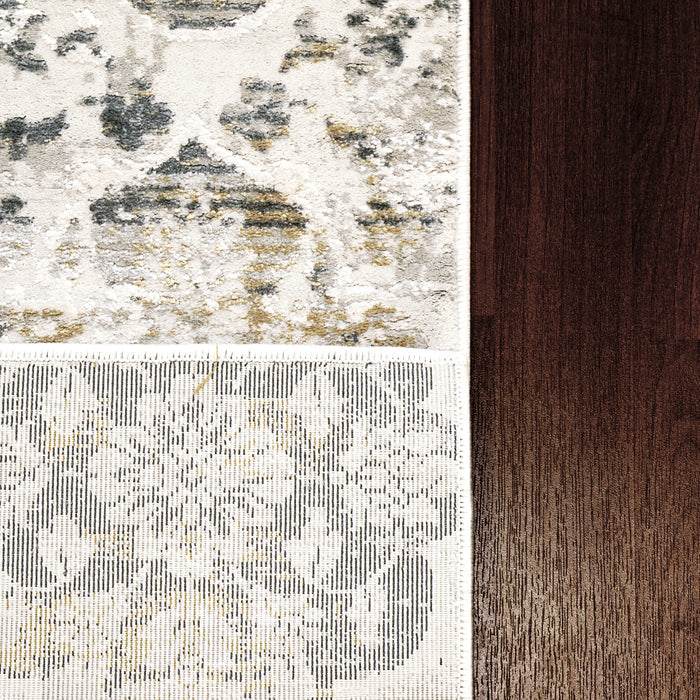 Dynamic Rugs QUARTZ 27077-190 Ivory Rug
