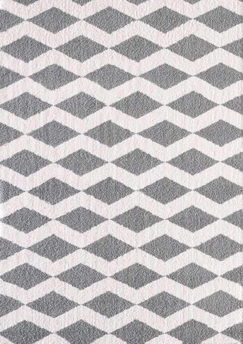Dynamic Rugs SILKY SHAG 5904-119 White Rug