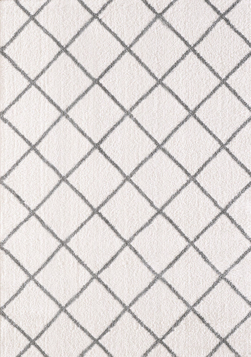 Dynamic Rugs SILKY SHAG 5920-110 Ivory Rug