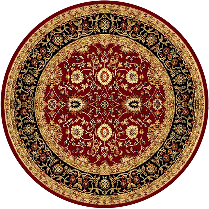 Dynamic Rugs YAZD 2803-390 Red Rug