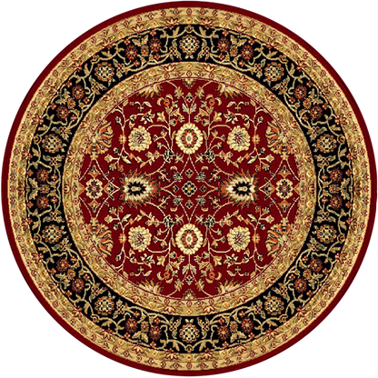 Dynamic Rugs YAZD 2803-390 Red Rug