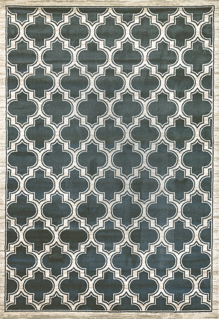 Dynamic Rugs YAZD 2816-510 Blue Rug