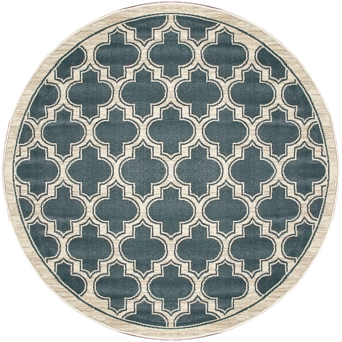Dynamic Rugs YAZD 2816-510 Blue Rug