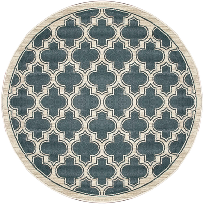 Dynamic Rugs YAZD 2816-510 Blue Rug