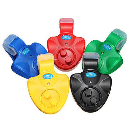 Electronic Fishing Rod LED Light Bell Clip Fish Bite Alarm Tool - GhillieSuitShop
