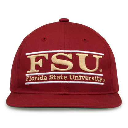 Retro Bar Snapback - Garnet