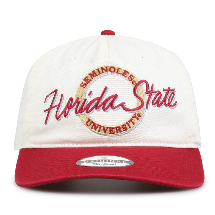 Florida State Seminoles Original Circle Snapback, front view