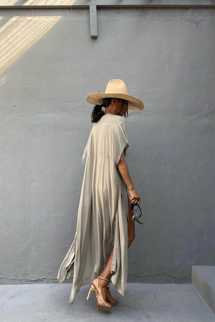 Flowy Mesh Bikini Cover Up