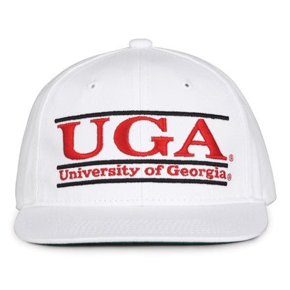 Retro Bar Snapback - White