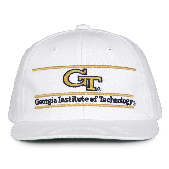 Retro Bar Snapback - White