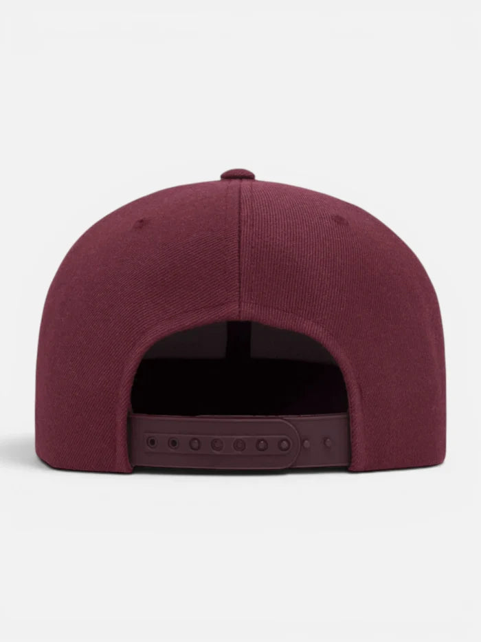 Gorra Flexfit Yupoong Bordo Verde