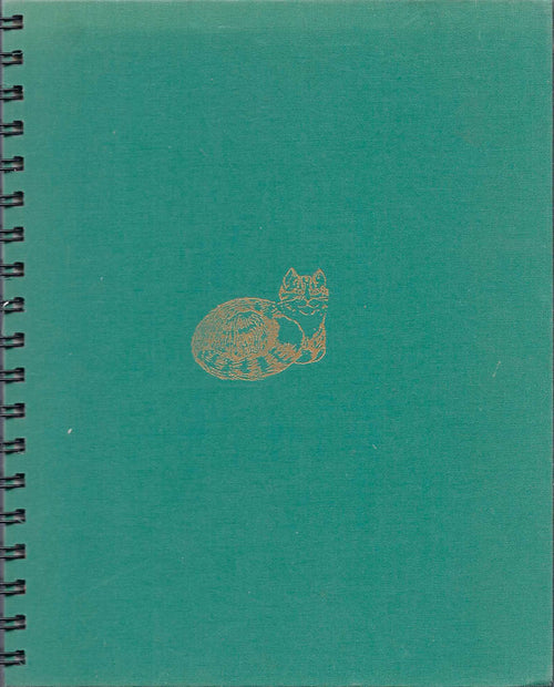 (Graphic Only) Green Cover with a Golden Image of a Cat