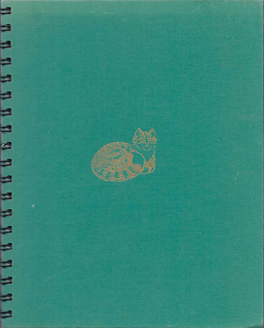 (Graphic Only) Green Cover with a Golden Image of a Cat