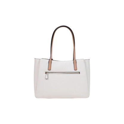 Guess Beige Polyethylene Handbag