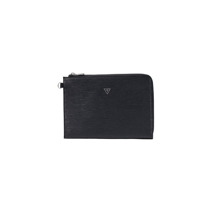 Guess Black Polyethylene Clutch Bag