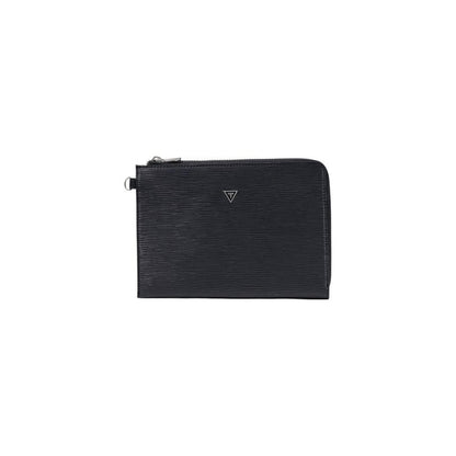 Guess Black Polyethylene Clutch Bag