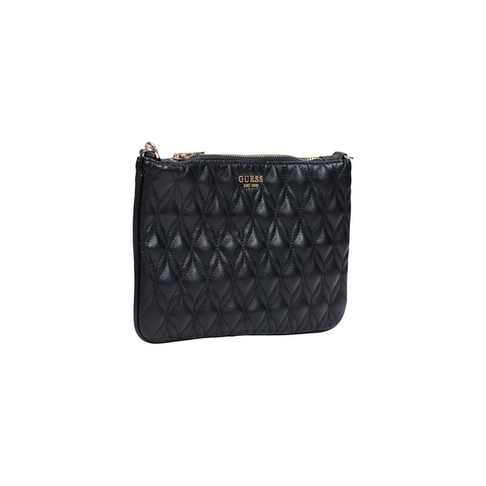 Guess Black Polyethylene Clutch Bag
