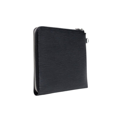Guess Black Polyethylene Clutch Bag