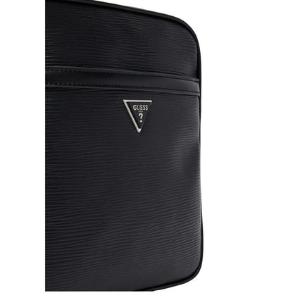 Guess Black Polyethylene Messenger Bag