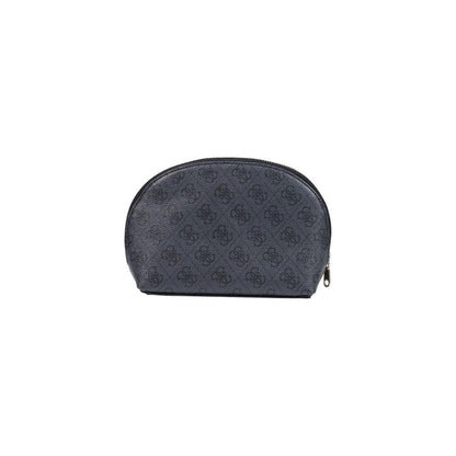 Guess Gray Polyethylene Clutch Bag