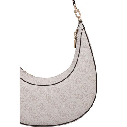 Guess White Polyethylene Handbag