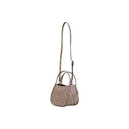 Guess White Polyethylene Handbag