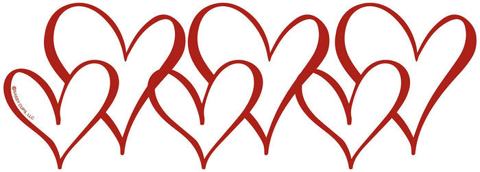 Heart Wrap Foam Cup Sleeve