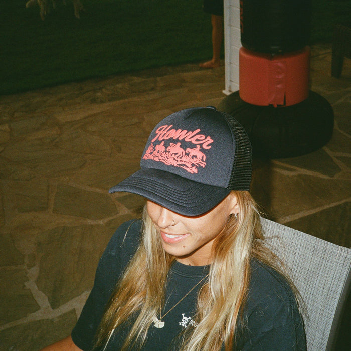 Howler Posse Foam Dome Snapback- Black