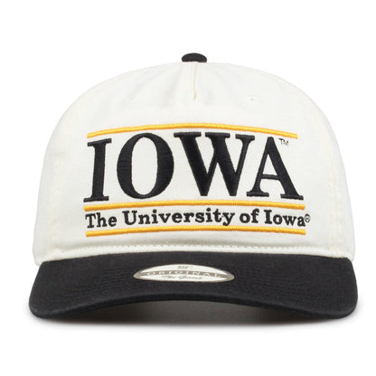 Iowa Hawkeyes Original Bar Snapback, front view
