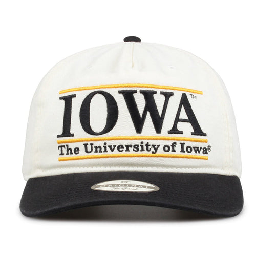 Iowa Hawkeyes Original Bar Snapback, front view