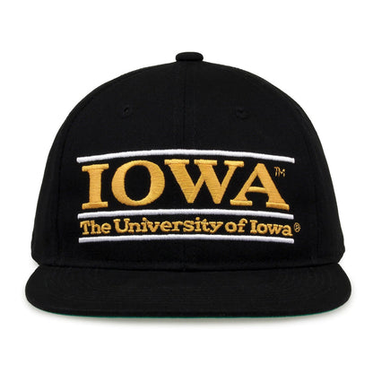 Retro Bar Snapback - Black