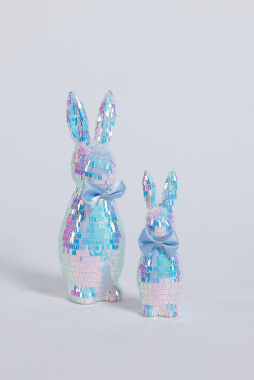 Iridescent Decorative Bunny, Small