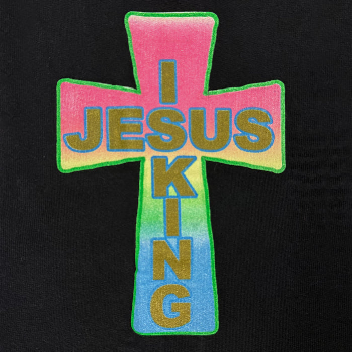 Jesus Is King 2019 AWGE Black Sweatpants