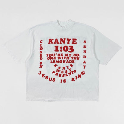 Jesus Is King 2019 ‘Closed On Sunday’ Tee By CPFM