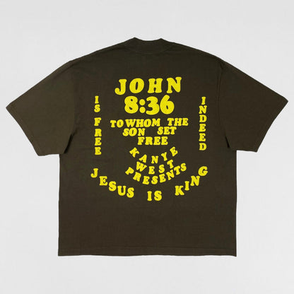 Jesus Is King 2019 CPFM ‘Selah’ Tee In Brown