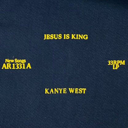 Jesus Is King 2019 Vinyl Album Sweatpants In Navy