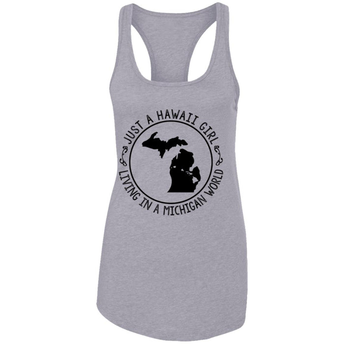 NL1533 Next Level Ladies Ideal Racerback Tank / Heather Grey / S