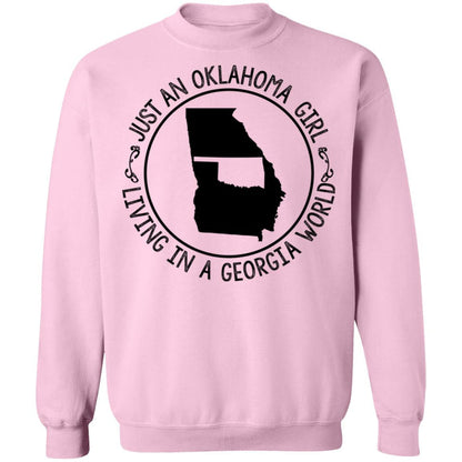 G180 Gildan Crewneck Pullover Sweatshirt  8 oz. / Light Pink / S
