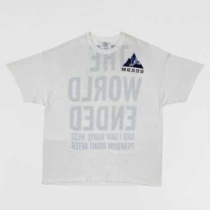 Kanye 2012 End Of The World Tee By Virgil Abloh
