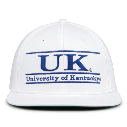 Retro Bar Snapback - White