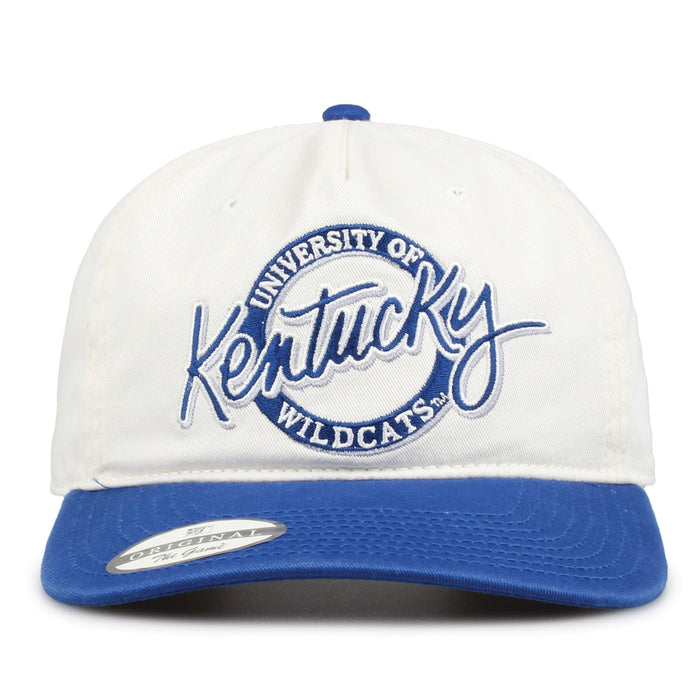 Kentucky Wildcats Original Circle Snapback, front view